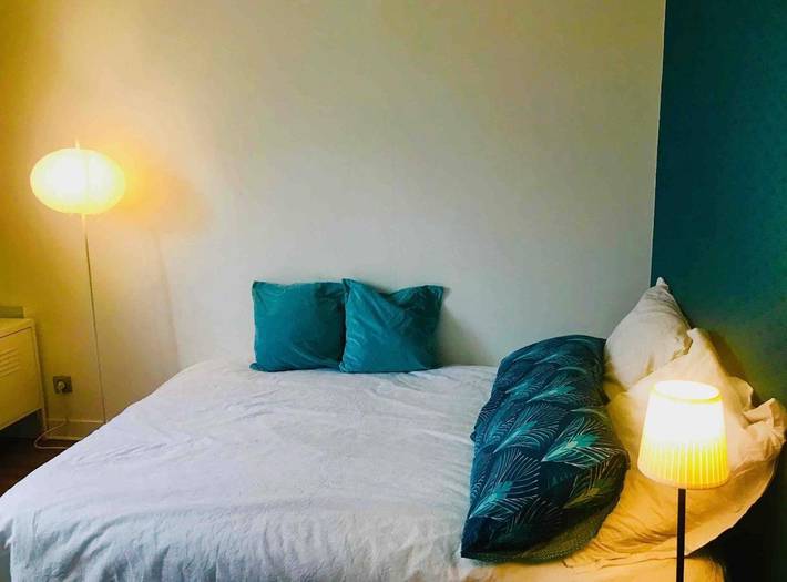 Appartement de vacances pour 2 personnes, avec Terrasse ainsi que Jardin et Vue