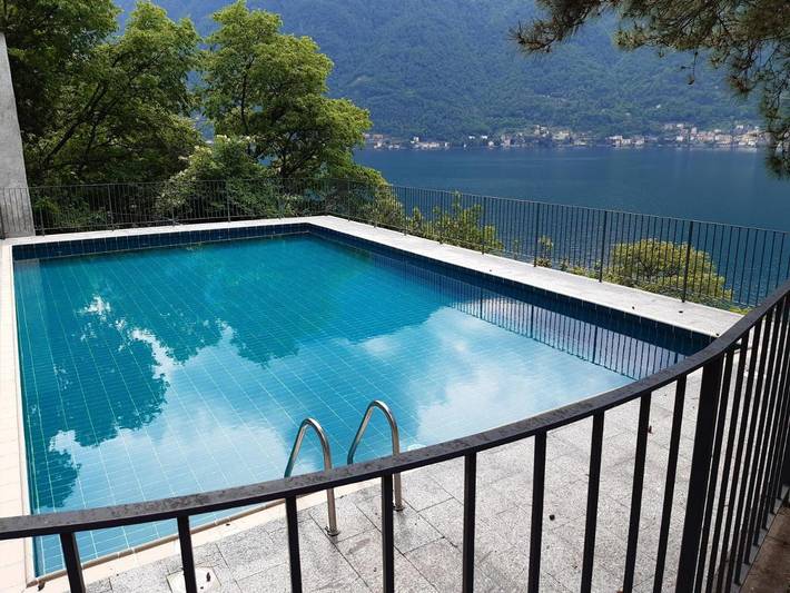 Gîte pour 4 personnes, avec vue et jardin ainsi que piscine et vue sur le lac dans Nesso - 2