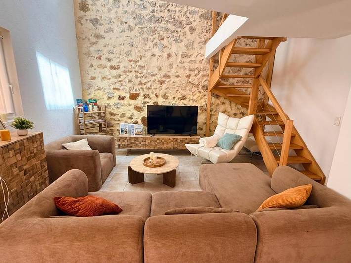 Location de vacances pour 6 personnes, avec piscine et terrasse à Bizanet - 4