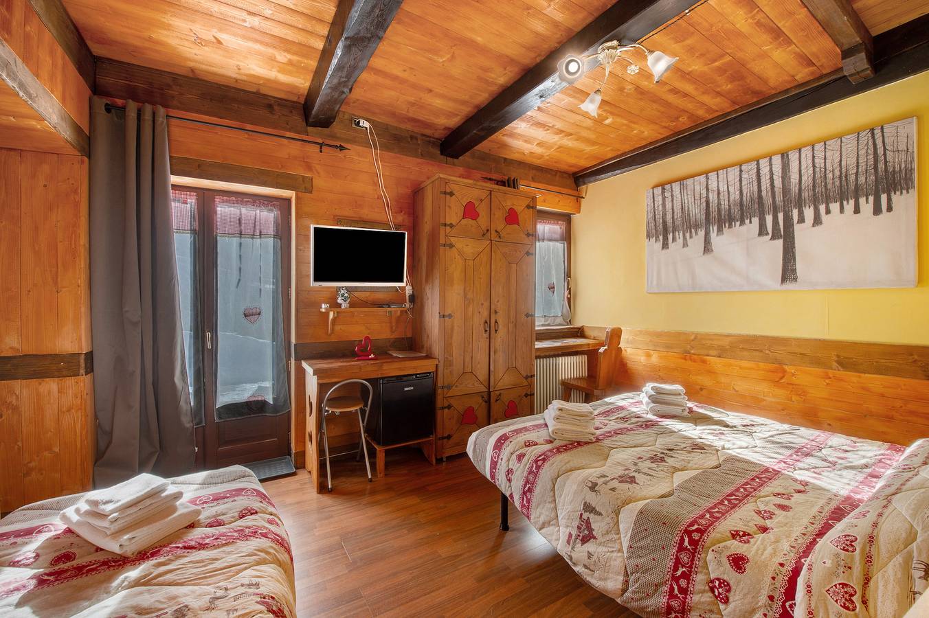 Camera 'Camera 9' con terrazza condivisa e Wi-Fi in Chanavey, Rhemes-Notre-Dame