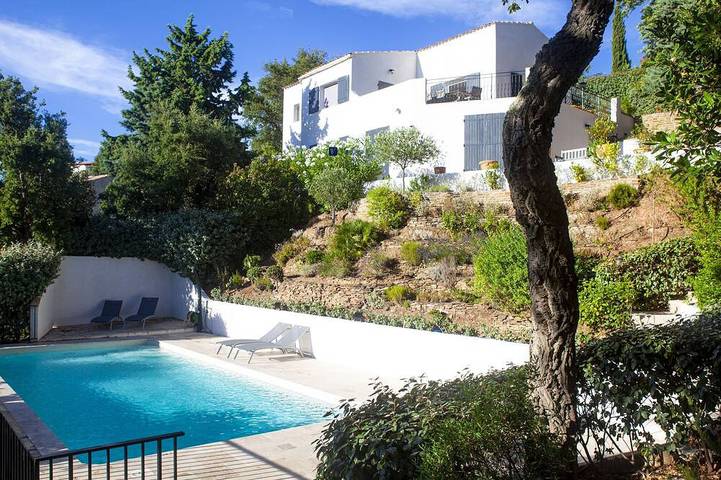 Maison de vacances pour 12 personnes, avec jardin à La Londe-les-Maures