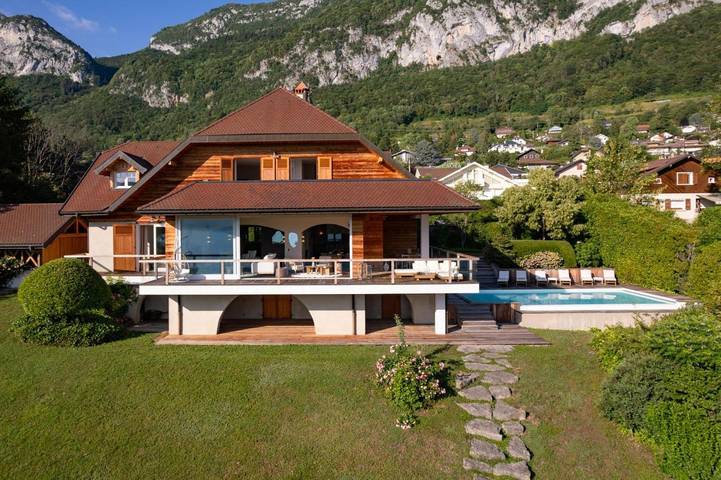 Villa pour 10 personnes, avec vue et vue sur le lac ainsi que piscine et jardin sur le Lac d'Annecy - 2