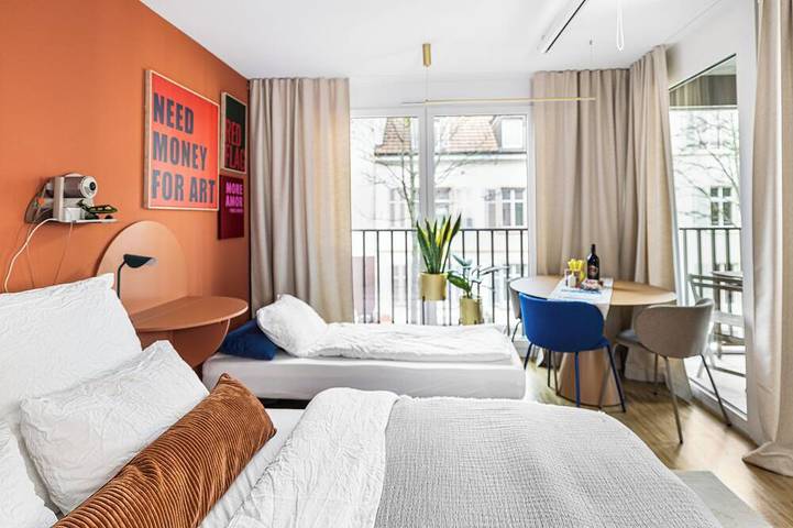 Apartamento entero, Just Sunny – Central Studio near Messe & City in Basilea, Region Basel RDK