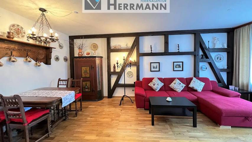 Ferienwohnung für 4 Personen, mit Balkon und Pool sowie Sauna am Weißensee