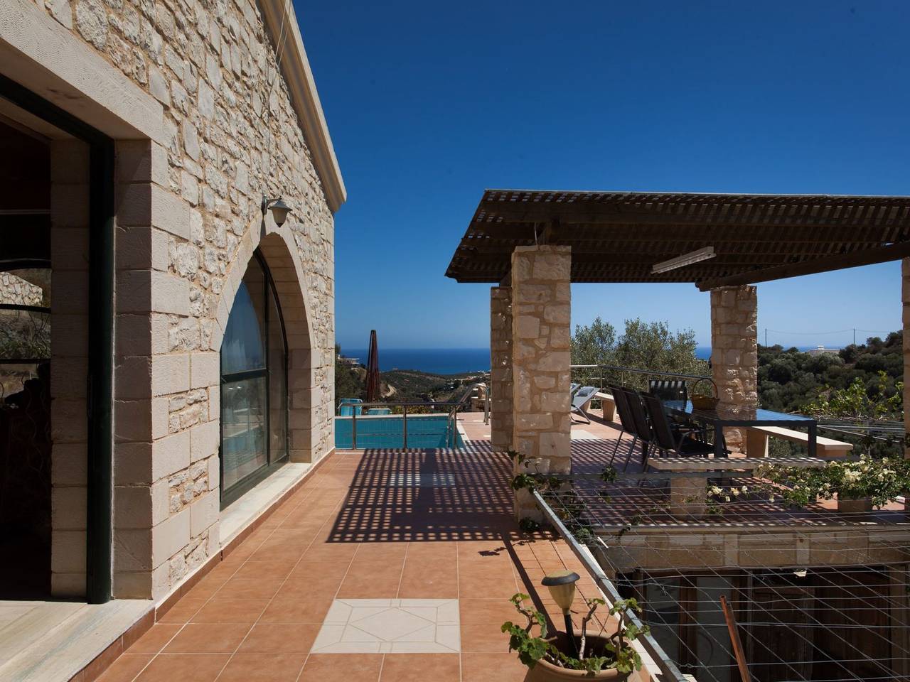 Bio-Energie-Villa Antonis in Stalos, Région de la Canée