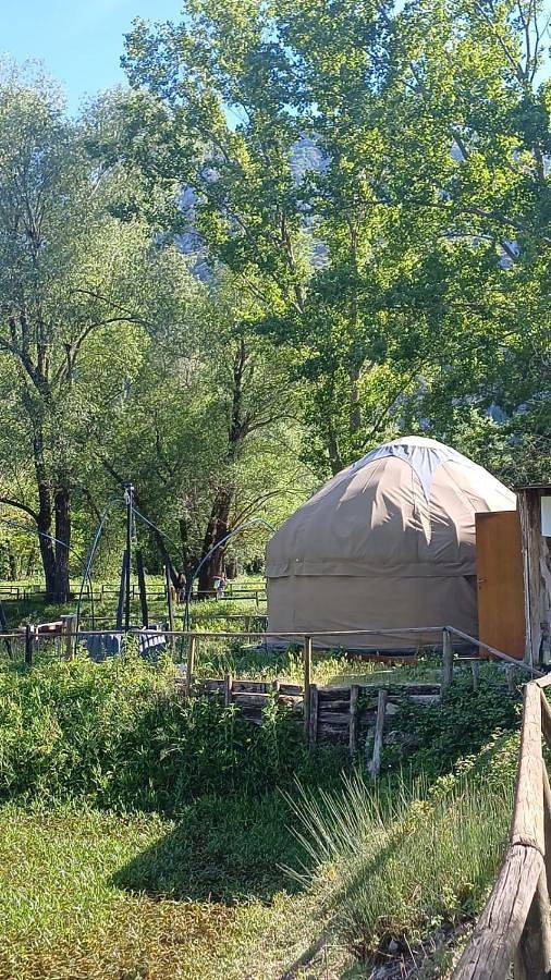 Camping für 3 Personen, mit Seeblick und Ausblick sowie Garten, mit Haustier in den Abruzzen - 2