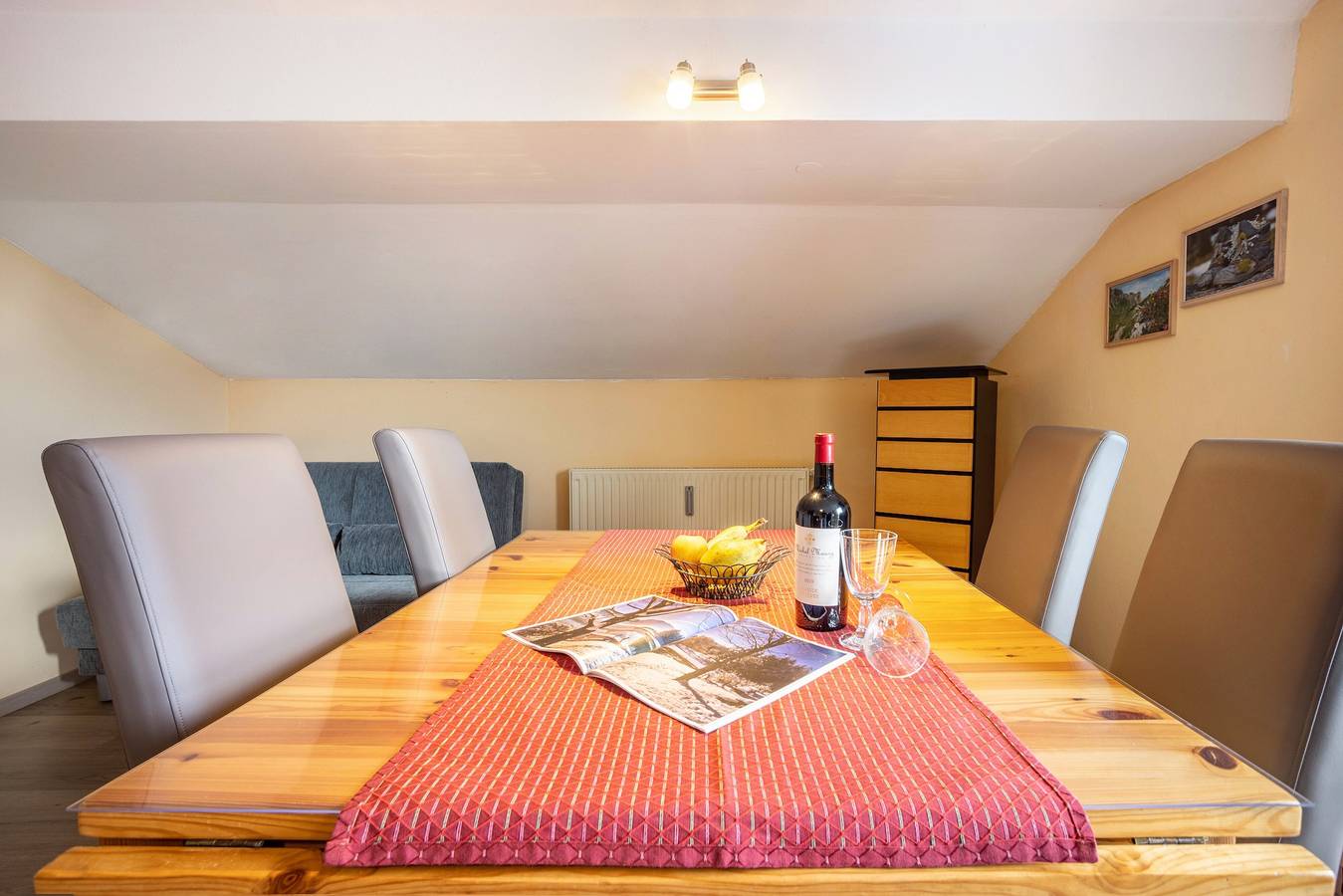Appartement 'Bamberger Gipfelblick' met Uitzicht op de Bergen, Balkon en Wifi, foto 9