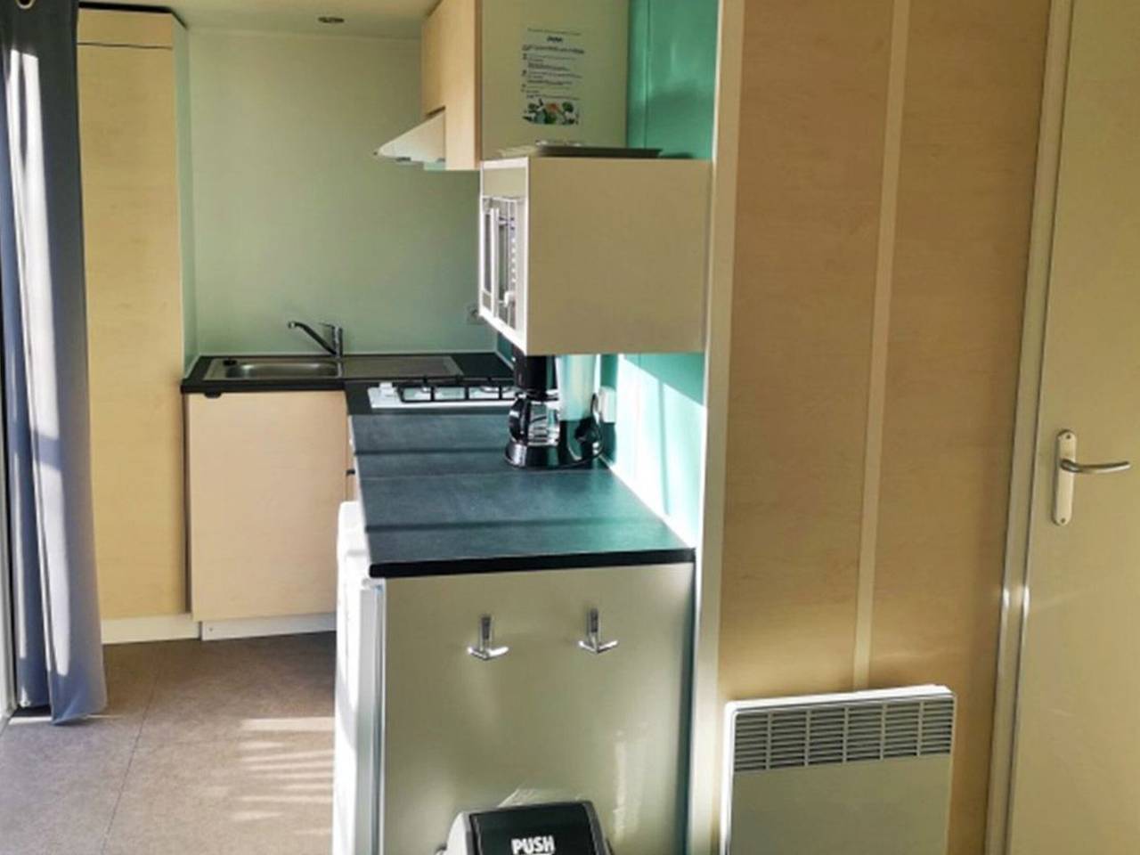 Mobile Home with Terrace in Collias for 2 People in Collias, Nimes region