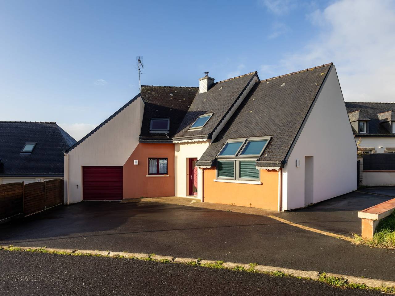 Maison de vacances 'Ti Harmoniel' avec terrasse privée, Wi-Fi et climatisation in Pabu, Région de Guingamp