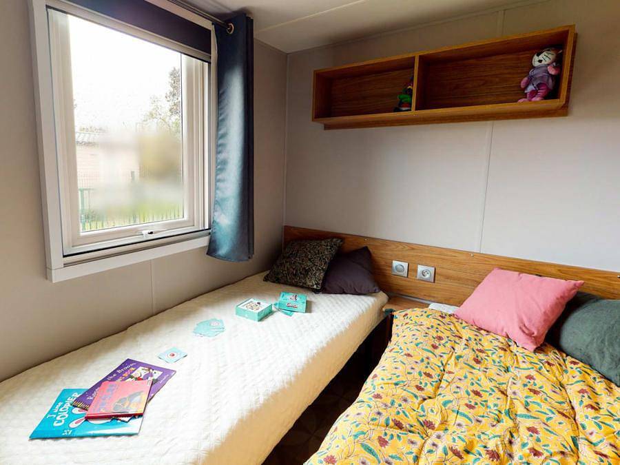 Camping Siblu Mar Estang - Funpass inclus - Mobilheim 8 personen - Wohlbefinden 3ch 8p Signature clim in Canet-en-Roussillon, Côte d'Améthyste