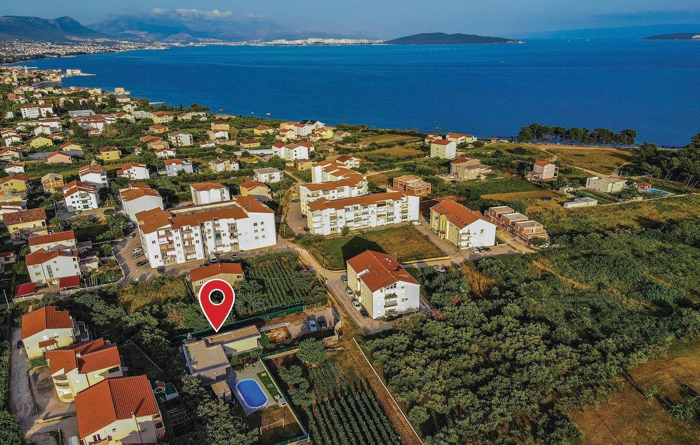 Ferienhaus für 12 Personen mit Terrasse in Kastel Stafilic, Kaštela