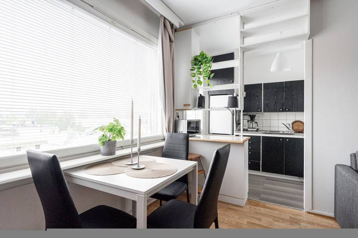 Ganze Wohnung, Comfy Studio Apt. in Prime Downtown Location in Kantakaupunki, Jyväskylä