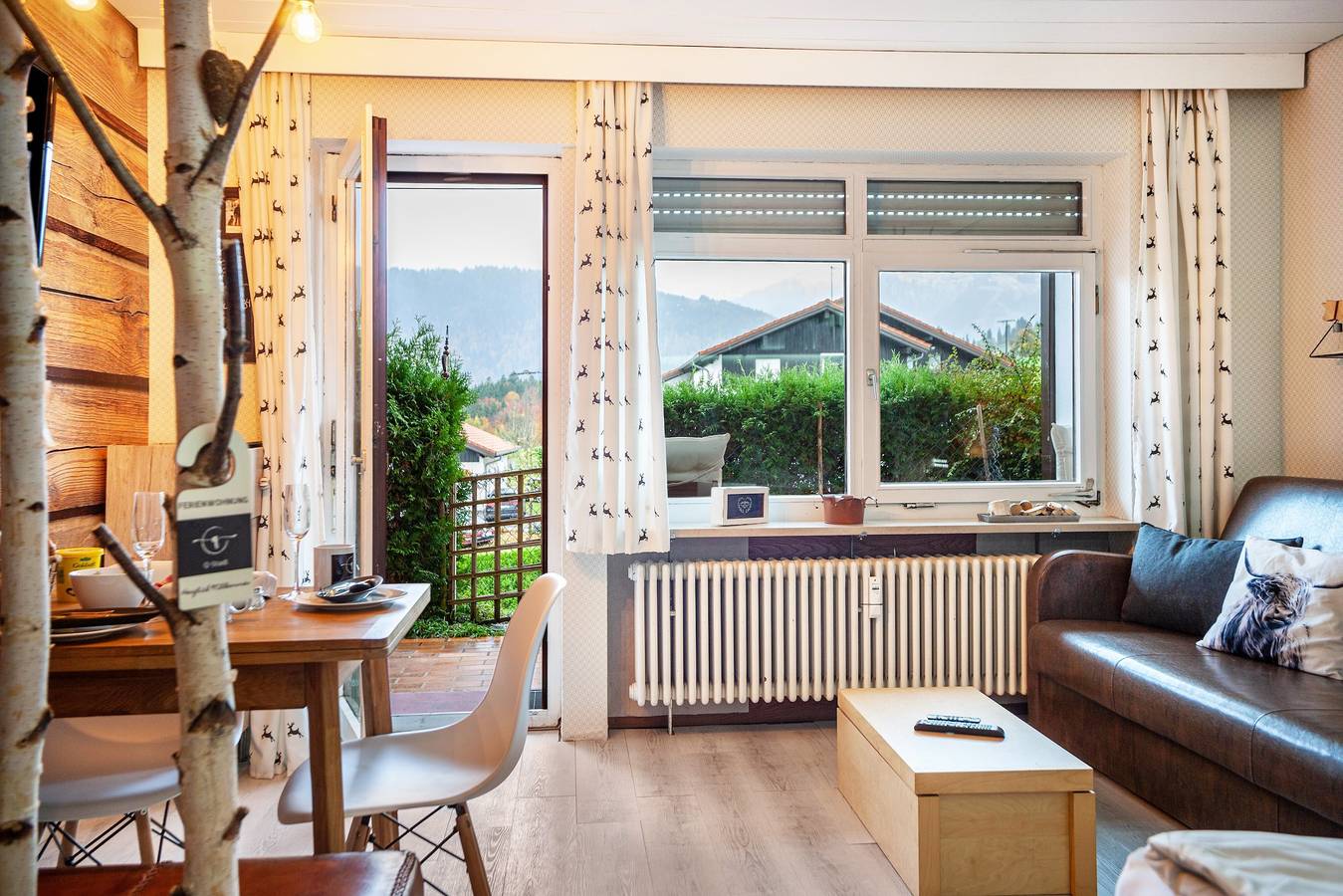 Ganze Wohnung, Ferienwohnung 'Q-Stadl' mit Bergblick, privater Terrasse und Wlan in Steibis, Oberstaufen