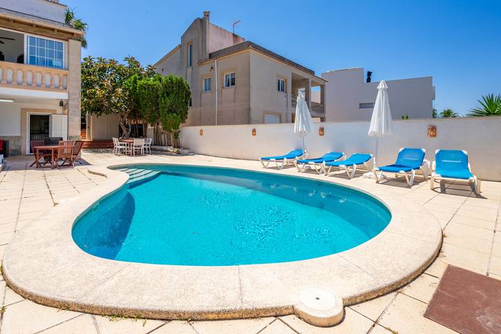 Ferienhaus für 7 Personen, mit Balkon und Terrasse sowie Pool in Badia Gran - 3