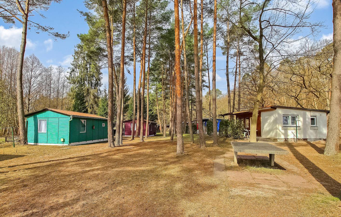 Seeterrassen-Apartment mit Parkplatz, Küche und Internet in Rheinsberger See, Rheinsberg
