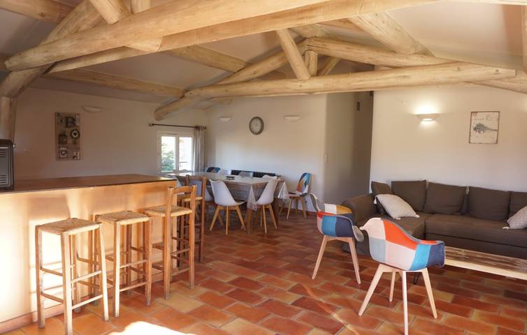 Gîte pour 8 personnes, animaux acceptés à Simiane-la-Rotonde - 2