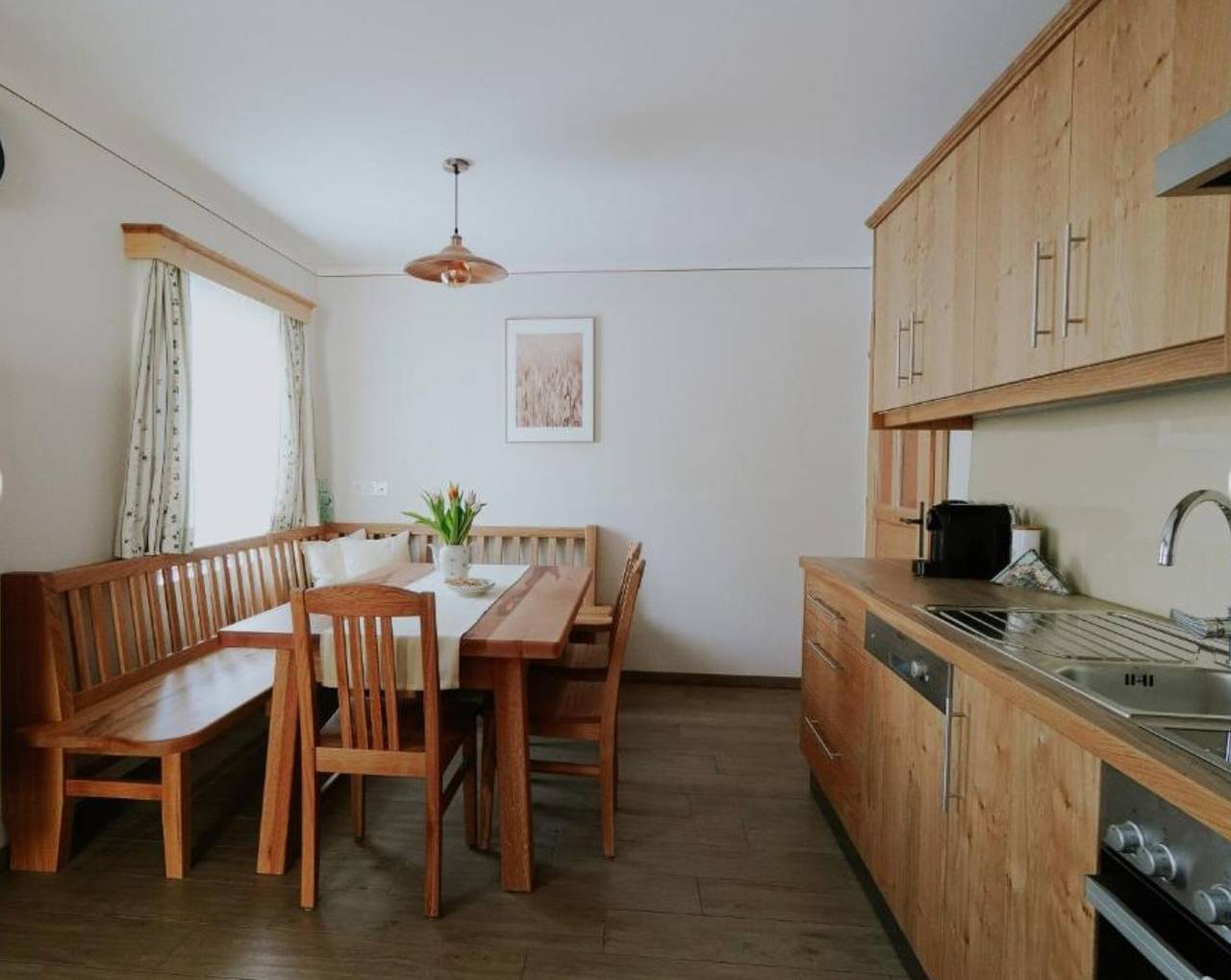 Ganze Wohnung, Ferienwohnung "Mühlbauerhof Erdgeschoss" mit Bergblick, Privat-Terrasse und Wlan in Großklein, Steirerland