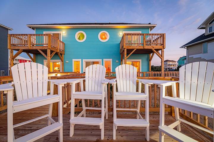 Vacation rental for 9 people, with balcony, with pets in Emerald Isle