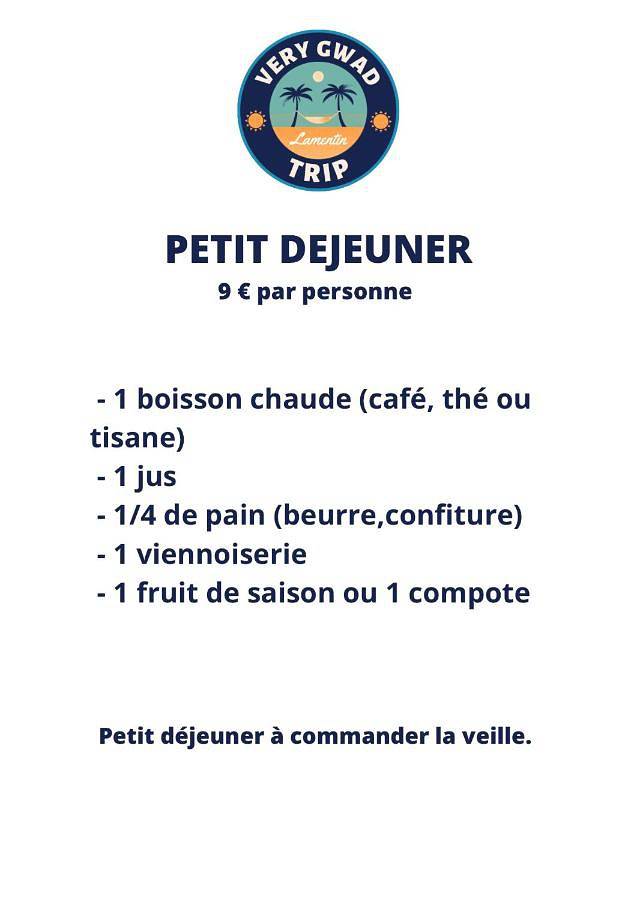 Chambre d’hôte pour 2 personnes, avec piscine et terrasse à Lamentin (Guadeloupe) - 2