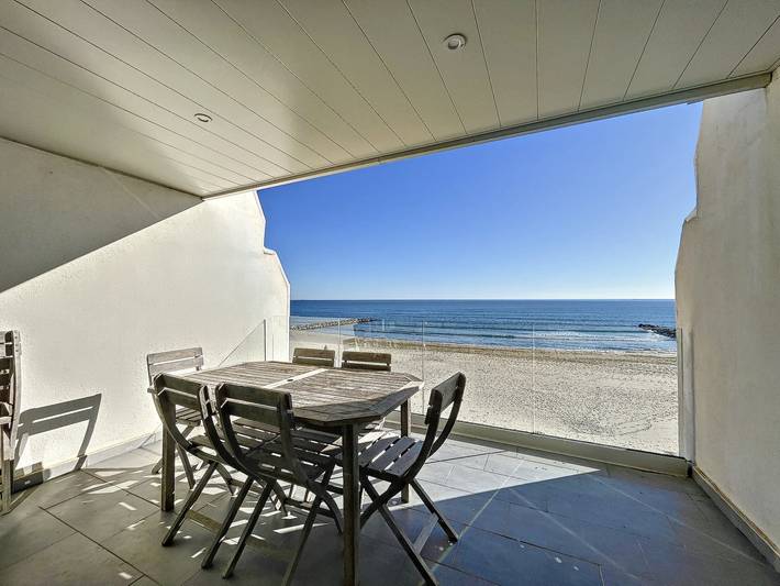 Gîte pour 6 personnes, avec terrasse dans Plage Du Petit Travers Carnon Plage - 3