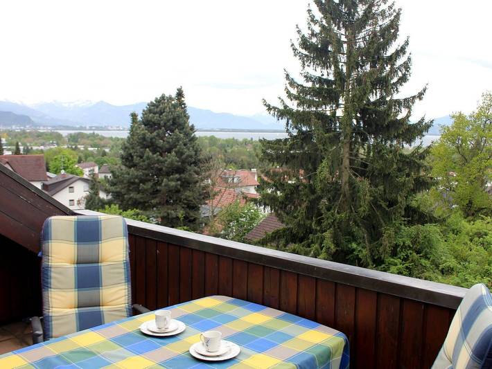 Ferienwohnung für 2 Personen, mit Seeblick und Ausblick sowie Balkon in Lindau - 2