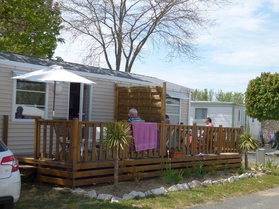 Camping Les Acacias - Mobile home 3 persons - Mobile home 2/3 persons - 1 bedroom - terrace in Rivedoux-Plage, Ile de Re