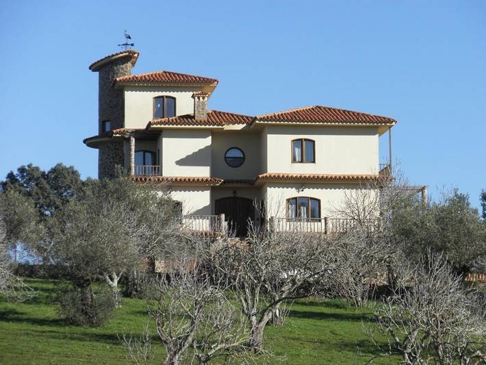 Casa rural para 3 personas, con Balcón y Terraza además de Jardín y Vistas en Jerez de los Caballeros