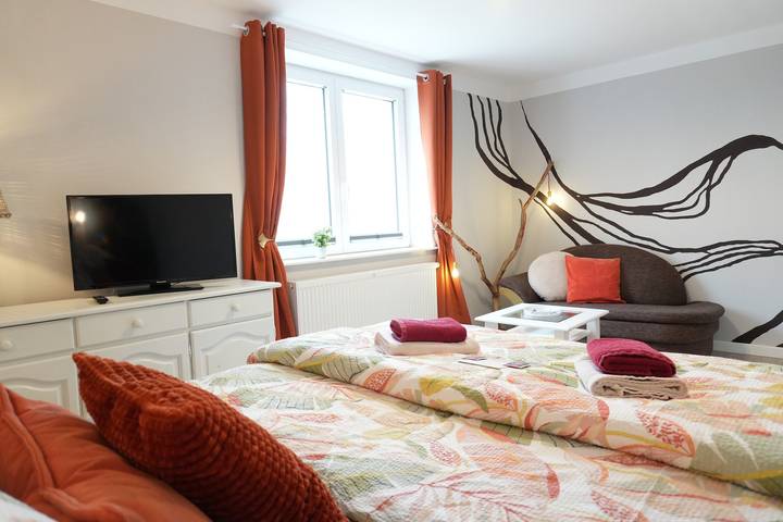 Haevn am Meer Vogelparadies, Zimmer Feuer in Reußenköge, Nordfriesland