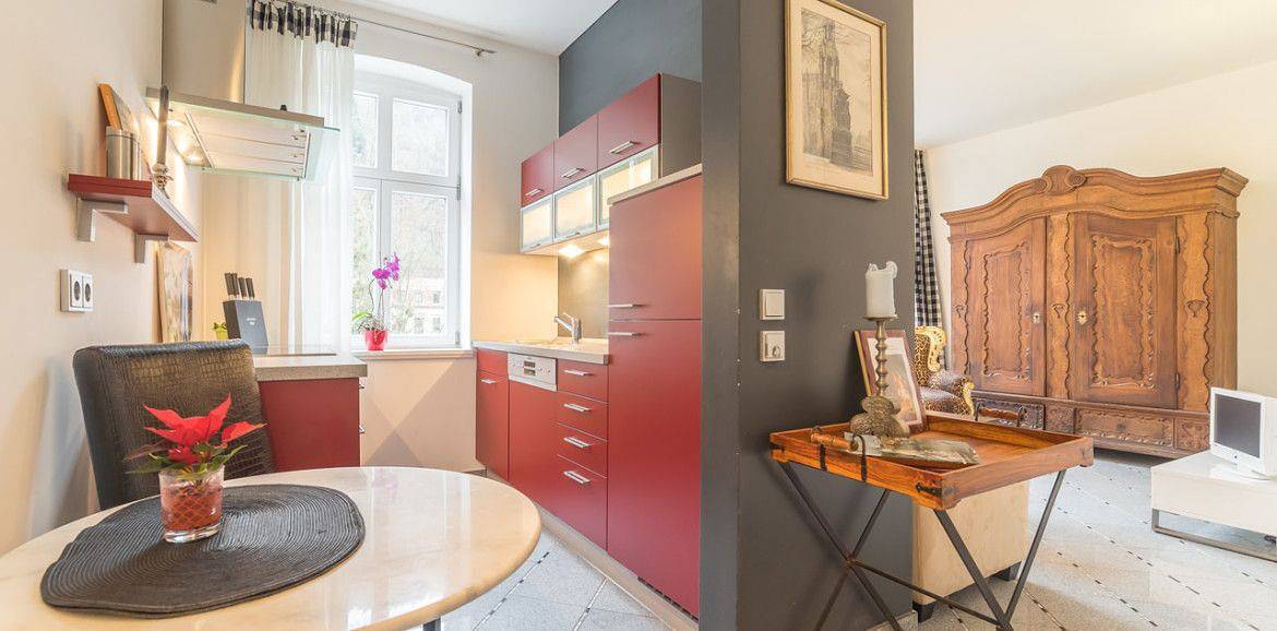 Ganze Wohnung, Historisches Apartmenthaus Saxonia – Stilvoll wohnen im Herzen der Sächsischen Schweiz in Bad Schandau, Elbsandsteingebirge