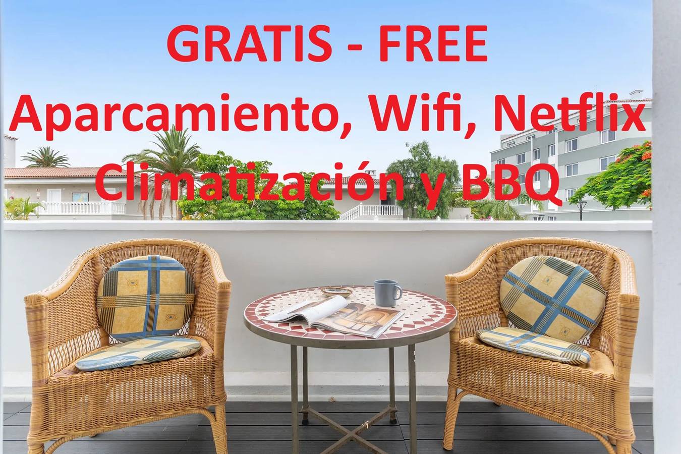 Apartamento para 2 Personas en Playa Jardin, Puerto de la Cruz