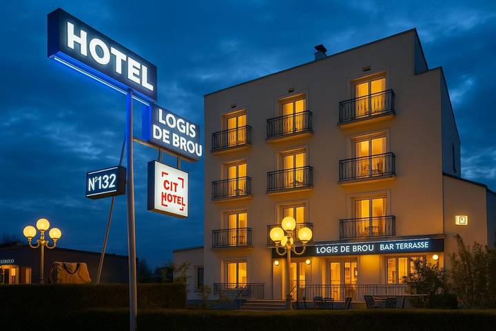 Hôtel pour 2 personnes, avec jardin, animaux acceptés à Bourg-en-Bresse
