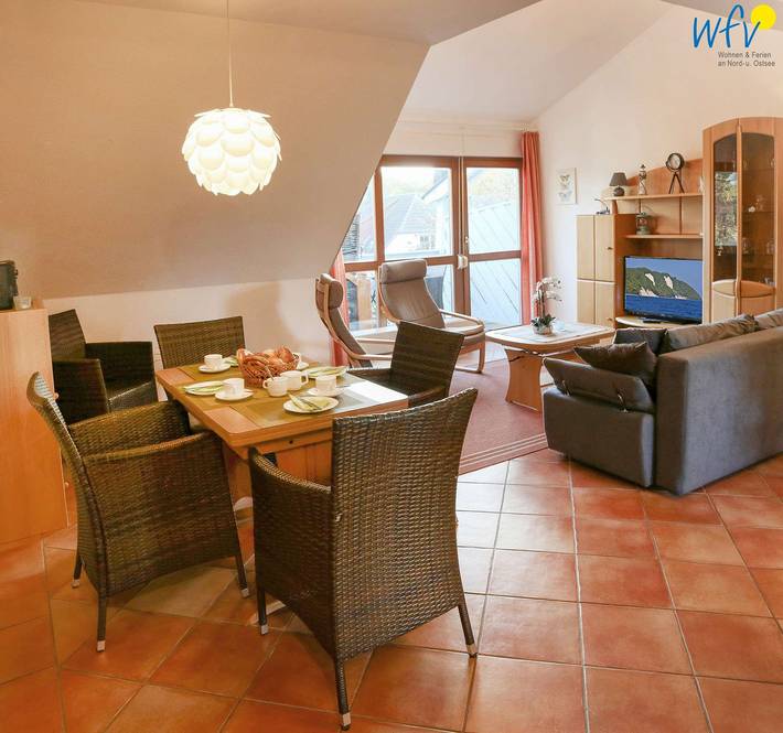 Ferienwohnung für 4 Personen, mit Balkon in Mönchgut-Granitz - 4