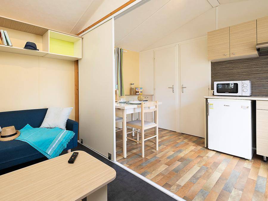 Camping La Cigaline - Mobilheim 2 personen - Loupiac in Montpon-Ménestérol, Périgord Blanc