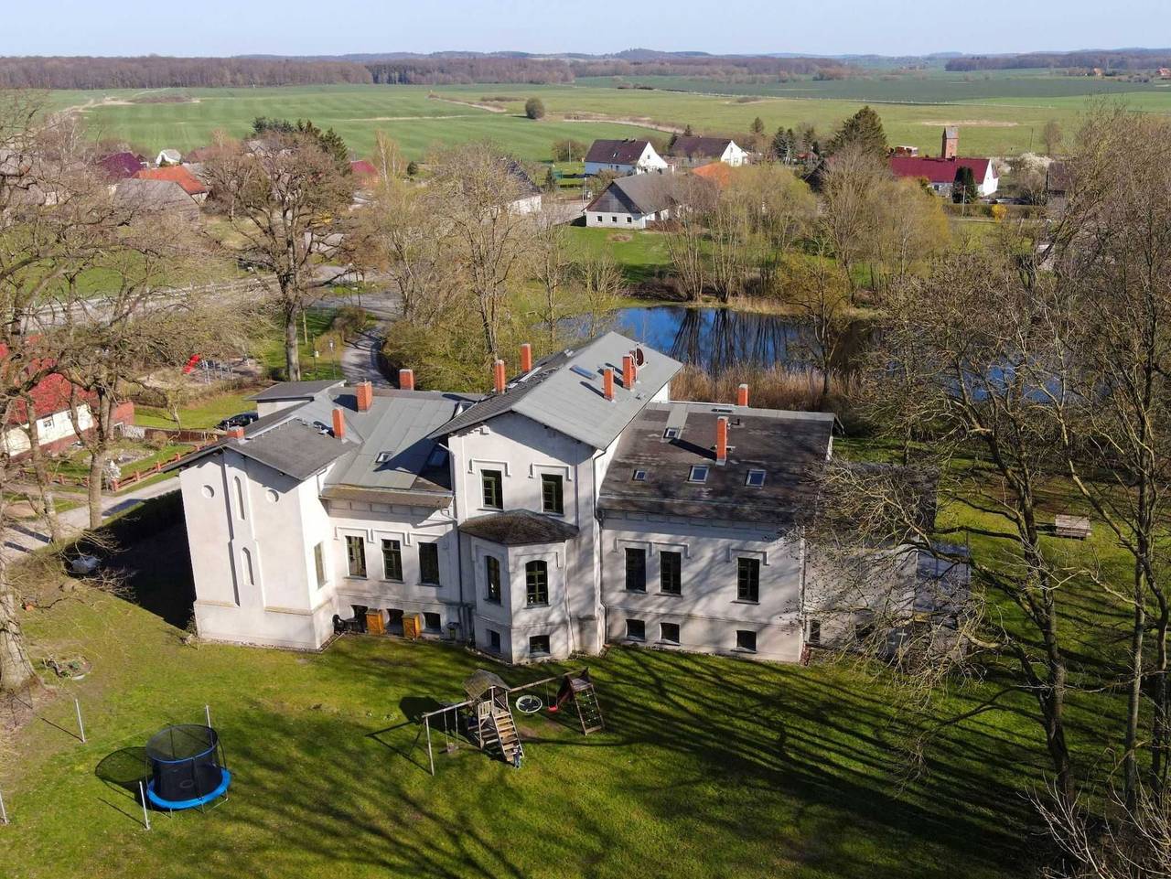 Ganze Ferienwohnung, Gutshaus Bartelshagen - Ferienwohnung 1 Fachwerk in Dalkendorf, Mecklenburgische Schweiz