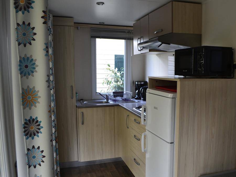 Camping Romanée - la Ferme de la Serraz - Mobile home 6 persons - Comfort 3 bedrooms in Doussard, Parc naturel régional du Massif des Bauges