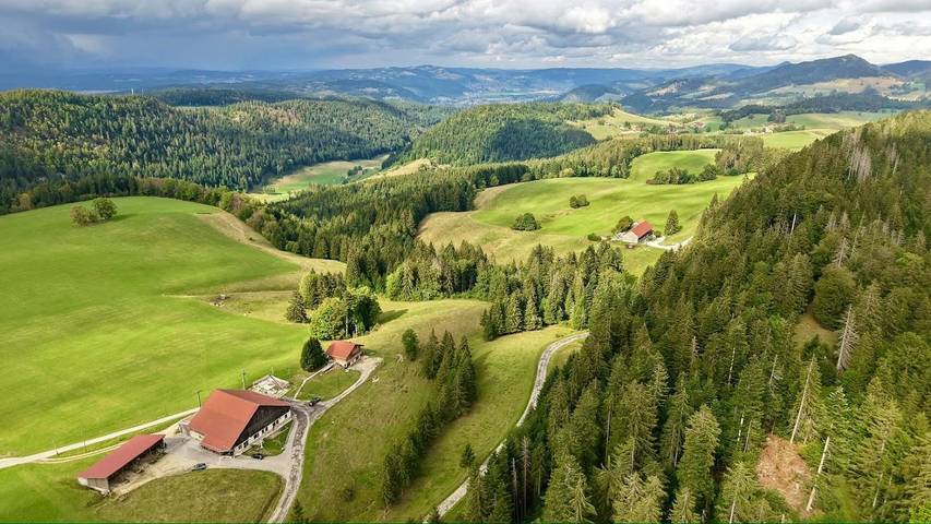 "Le Châble" in Val de Morteau, Französischer Jura