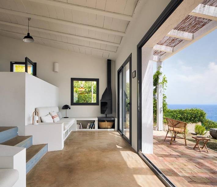 Location de vacances pour 6 personnes, avec vue et terrasse, animaux acceptés à Colera - 4