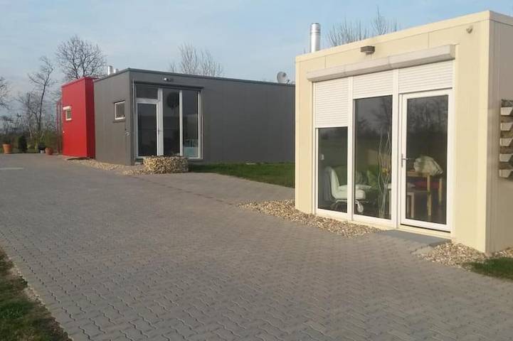 Ferienhaus für 3 Personen, mit Garten