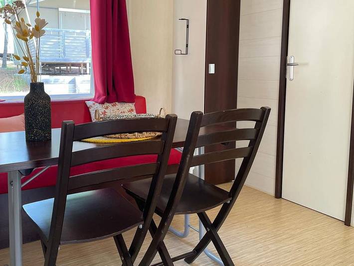 Mobil home pour 4 personnes, avec bassin pour enfant à Vielle-Saint-Girons - 2