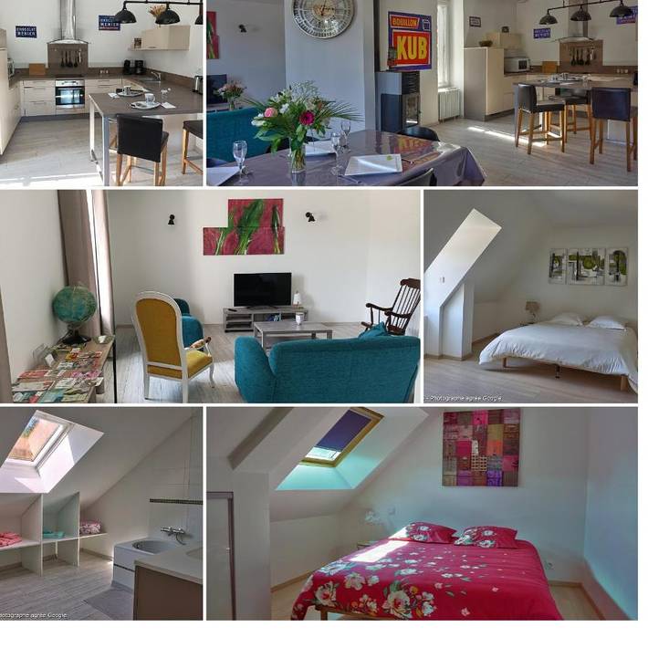 Appartement de vacances pour 14 personnes, avec vue