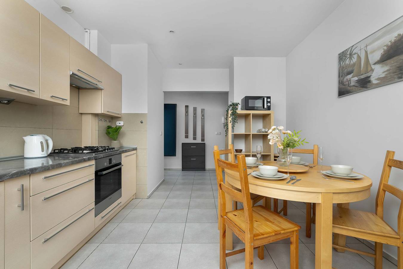 Ganze Wohnung, Cozy Apartment in Katowice | Balcony and Workspace in Kattowitz, Schlesien