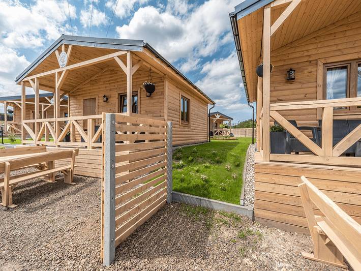 Ferienhaus für 4 Personen, mit Terrasse in Niederschlesien