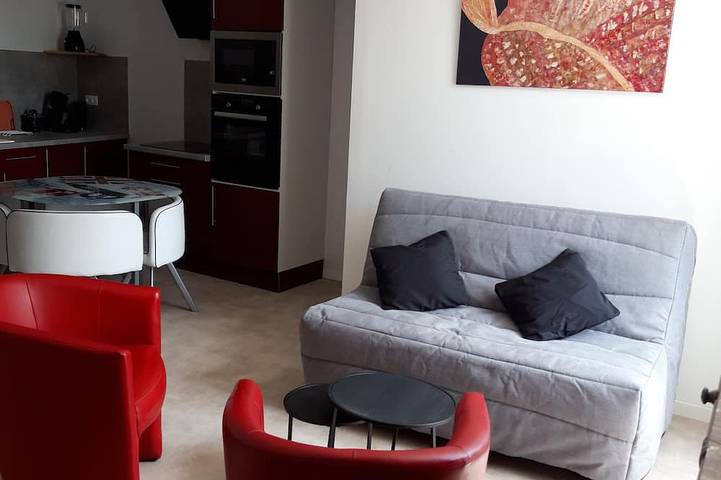 Gîte pour 4 personnes dans Saint-Quentin-lès-Beaurepaire