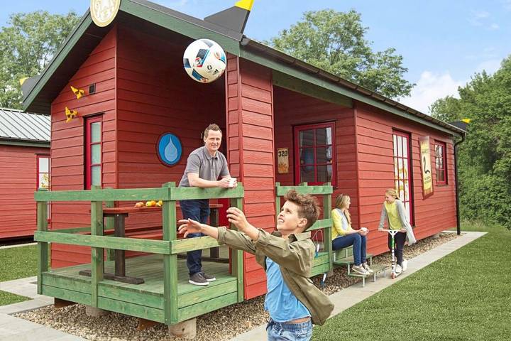 Ferienhaus für 6 Personen, mit Terrasse und Garten in Legoland (Billund)