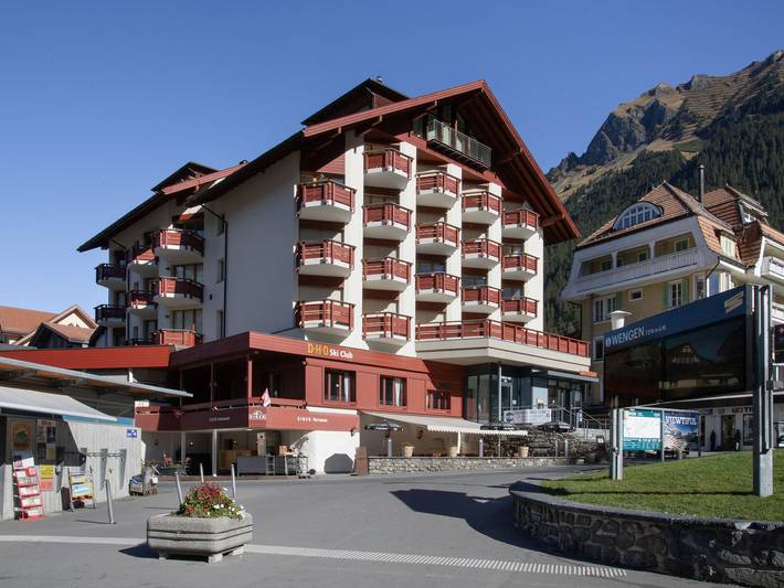 Gîte pour 4 personnes, avec balcon dans Wengen