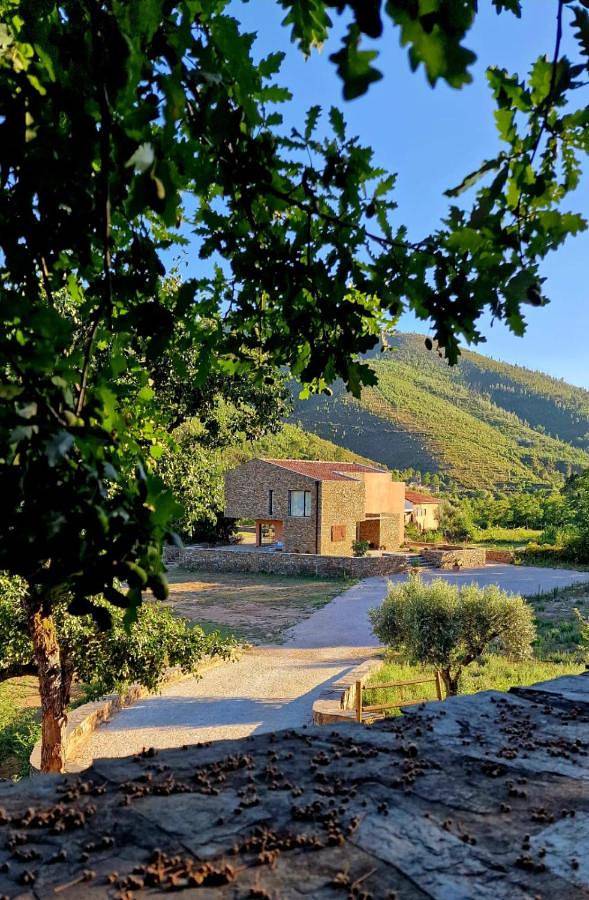 Casa rural para 2 pessoas, com vista e jardim e ainda piscina na Serra da Estrela