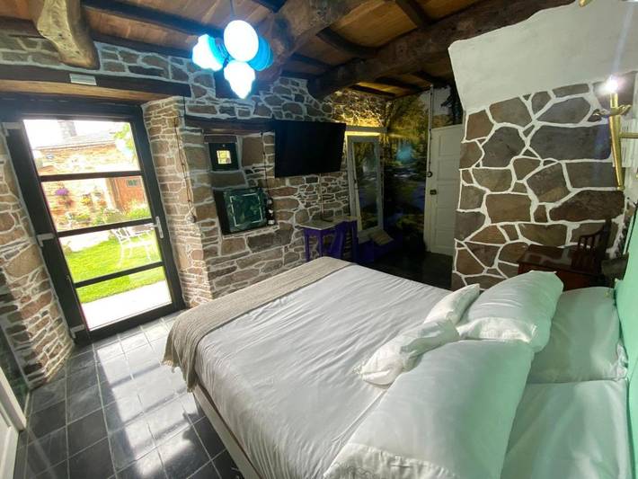 Casa rural para 2 personas, con Balcón y Terraza además de Jardín y Vistas en Provincia de Lugo - 3