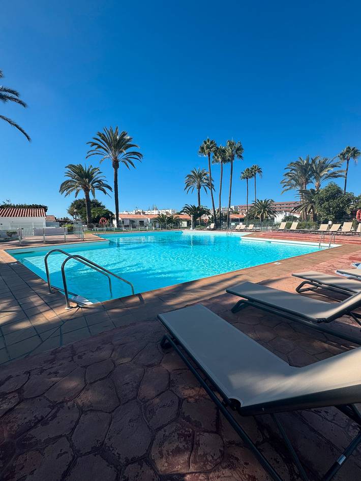 Ferienwohnung für 4 Personen, mit Garten in Playa del Inglés