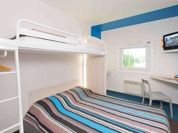 Hôtel pour 2 personnes, avec terrasse à Trégueux