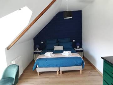 Chambre d’hôte pour 4 personnes, avec jardin à Ploubalay